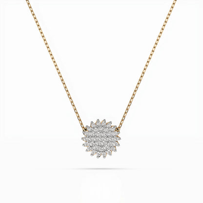 Illusion Necklace (Round), 0.15 ct — 104-10052