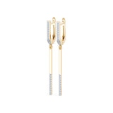 Minimalism Earring, 0.24 ct — 102-10129/5