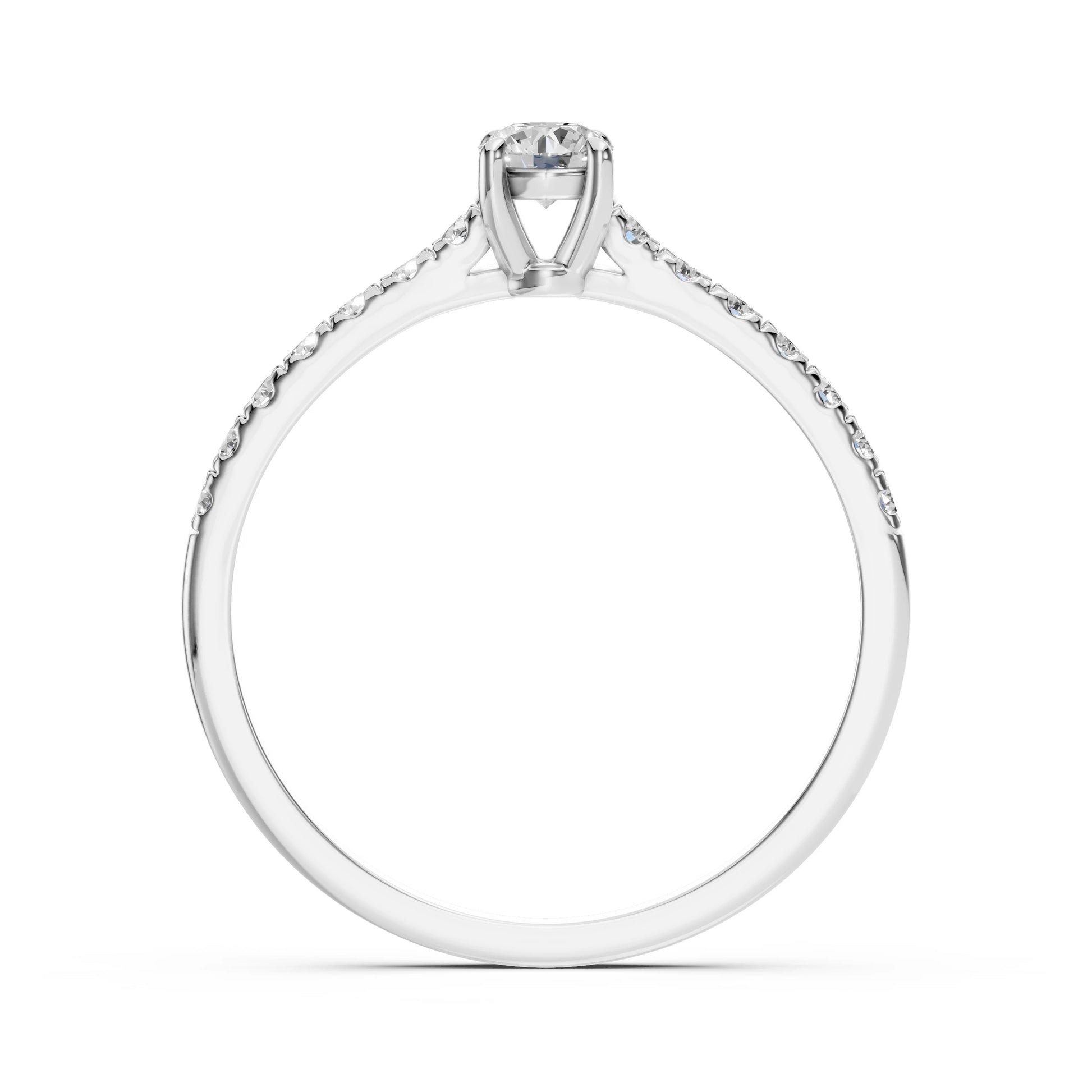 Solitaire Eternity Ring (Round), 0.3 ct — 101-10094(4.2)