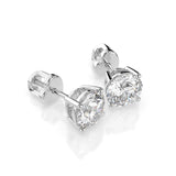 Solitaire Butterfly Earring (Round), 1.4 ct β 102-10012/1(5.7)