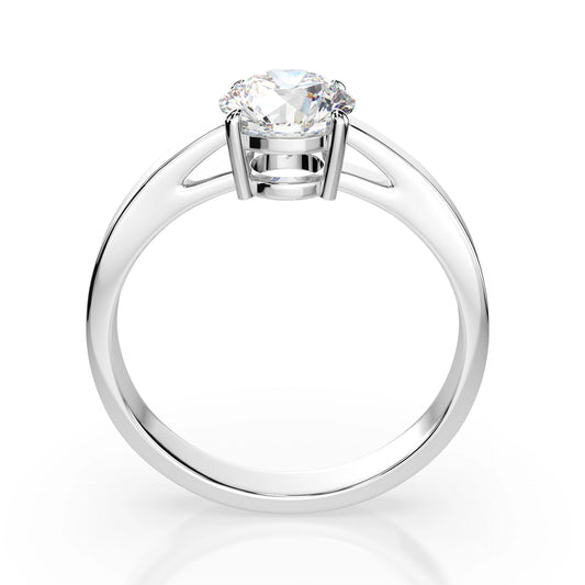 Solitaire Ring (Round), 1.0 ct — 101-10012/1(6.5)