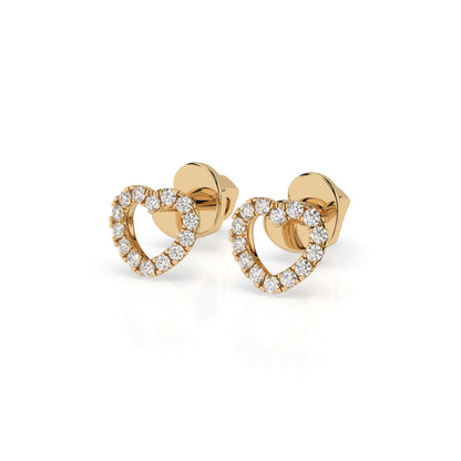 Minimalism Earring (Round), 0.14 ct — 102-10028