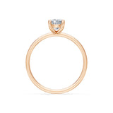 Cushion Lab Grown Diamond Solitaire Engagement Ring 1.0ct by Qutahia Jewellery