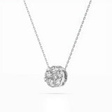 Illusion Necklace (Round), 0.15 ct — 104-10033(3.4)