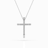 Minimalism Necklace (Round), 0.14 ct β 104-10026