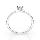 Solitaire Ring (Round), 0.3 ct — 101-10016(4.2)