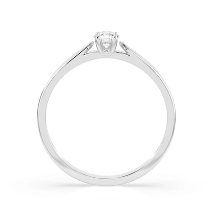 Solitaire Ring (Round), 0.15 ct — 101-10046(3.4)