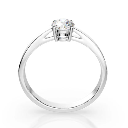 Solitaire Ring (Round), 0.5 ct — 101-10012/1(5.1)