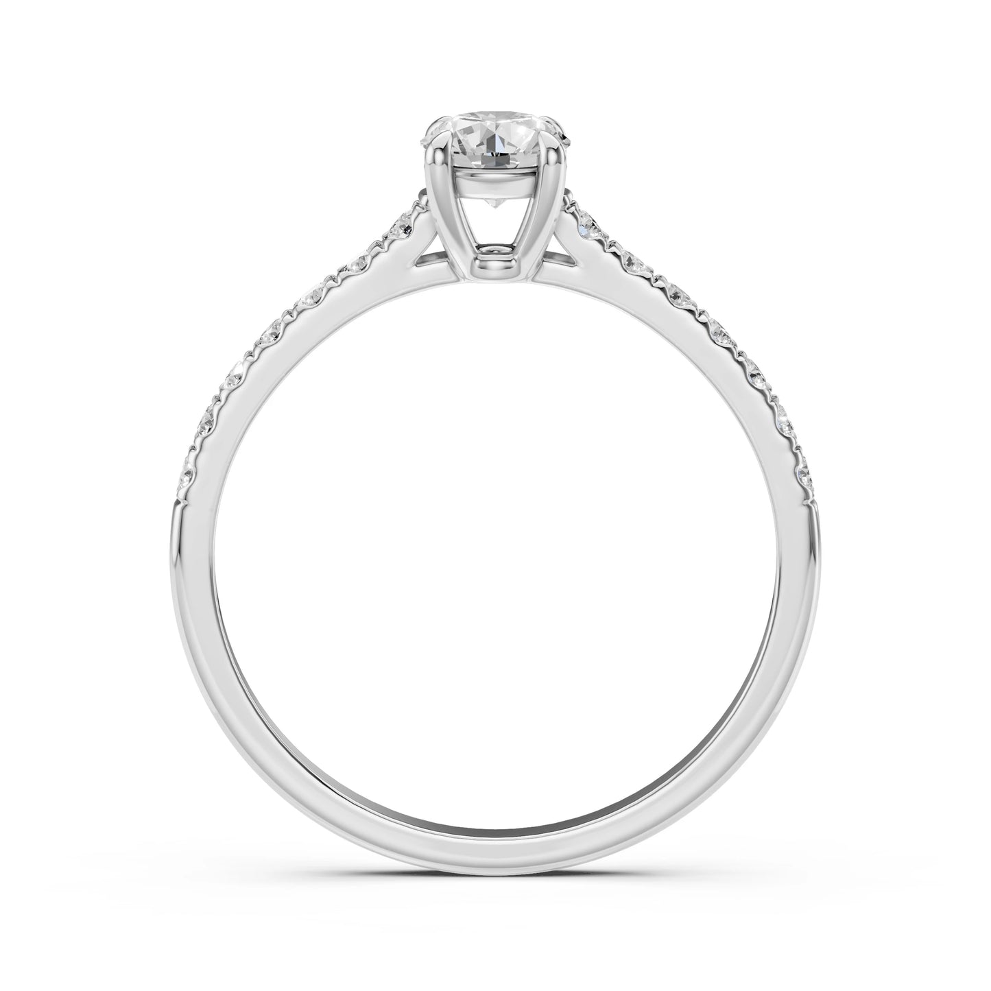 Solitaire Eternity Ring (Round), 0.5 ct — 101-10094(5.1)
