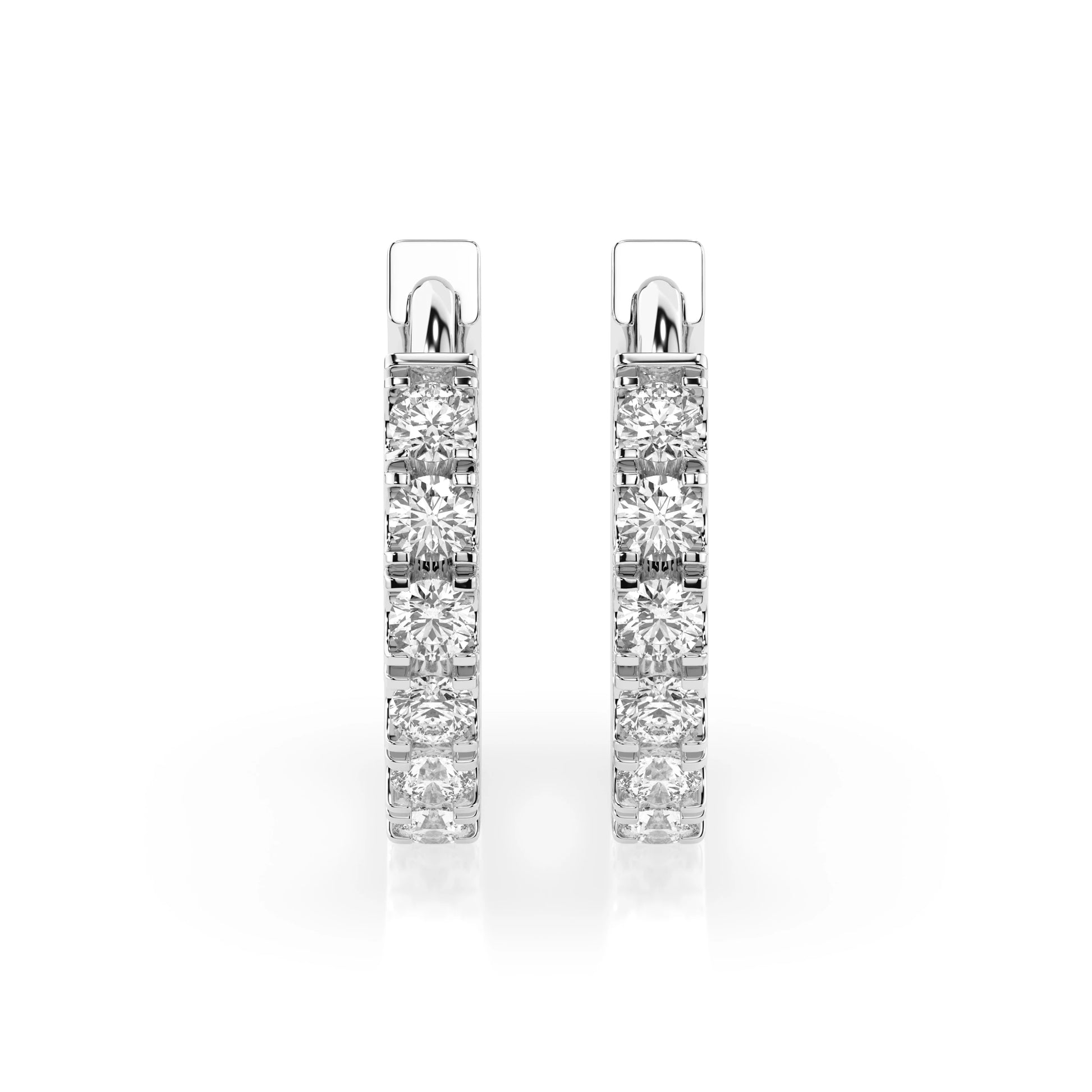 Eternity Earring (Round), 0.42 ct — 102-10109(2.0)
