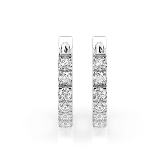 Eternity Earring (Round), 0.42 ct — 102-10109(2.0)