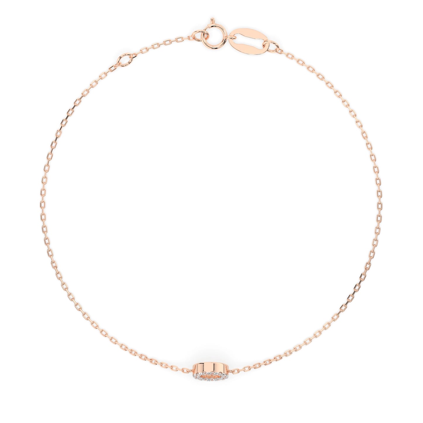 Minimalism Bracelet (Round), 0.07 ct — 105-10015
