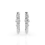 Eternity Earring (Round), 0.06 ct — 102-10019