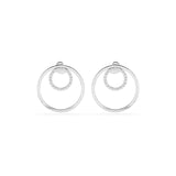 Small Diamond Earrings Round 0.25ct by Qutahia Jewellery