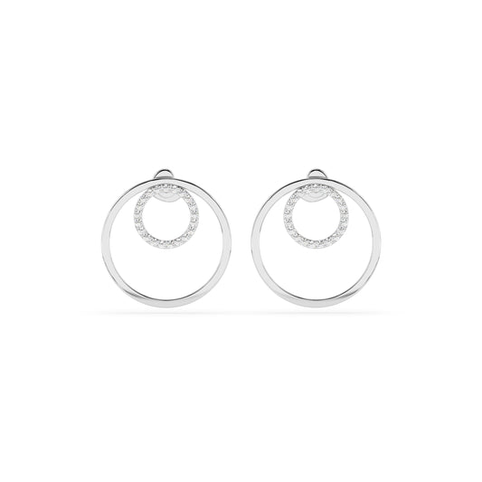 Minimalism Earring (Round), 0.25 ct — 102-10165