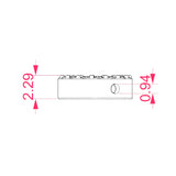 Delicate Diamond Necklace Round 0.09ct by Qutahia Jewellery