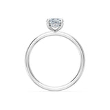 Marquise Lab Grown Diamond Micro Pave Engagement Ring 1.5ct by Qutahia Jewellery
