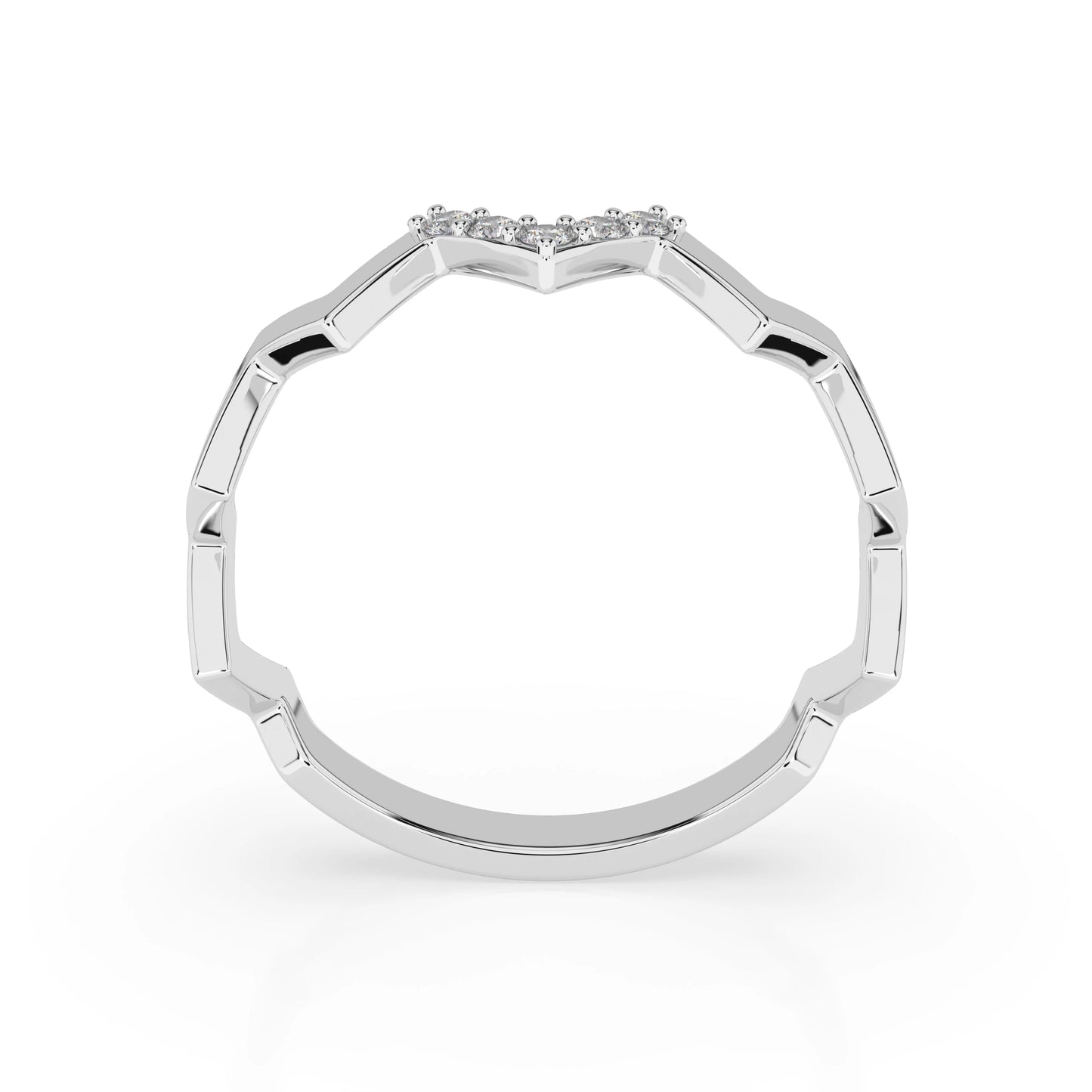 Minimalism Ring (Round), 0.05 ct — 101-10162/1
