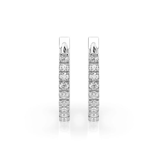 Eternity Earring (Round), 0.22 ct — 102-10109(1.3)