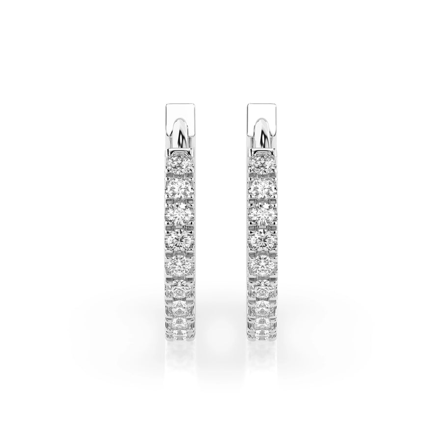 Eternity Earring (Round), 0.22 ct — 102-10109(1.3)