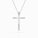 Minimalism Necklace (Round), 0.08 ct β 104-10016