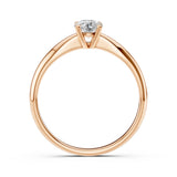 Solitaire Ring (Round), 0.5 ct — 101-10021(5.1)
