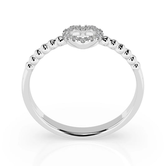 Minimalism Ring (Round), 0.07 ct — 101-10028