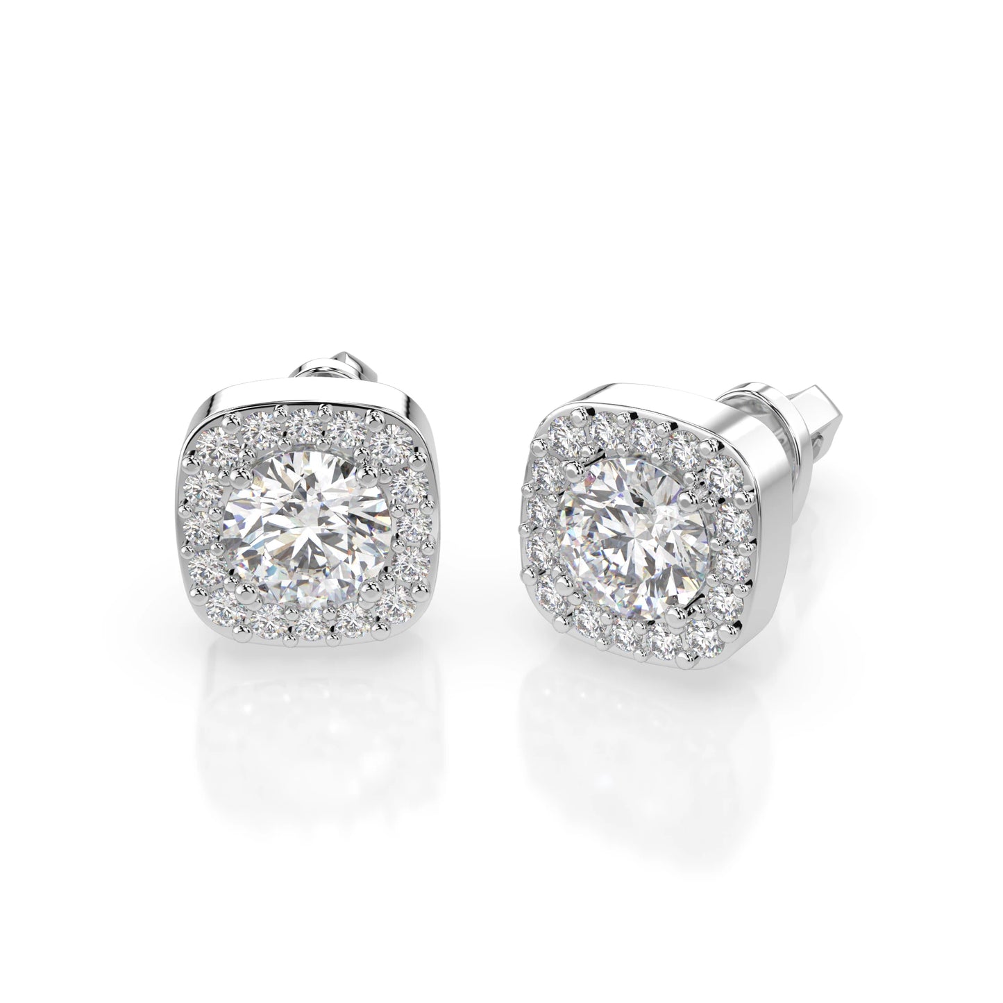 Solitaire Eternity Earring (Round), 0.6 ct — 102-10152(4.2)