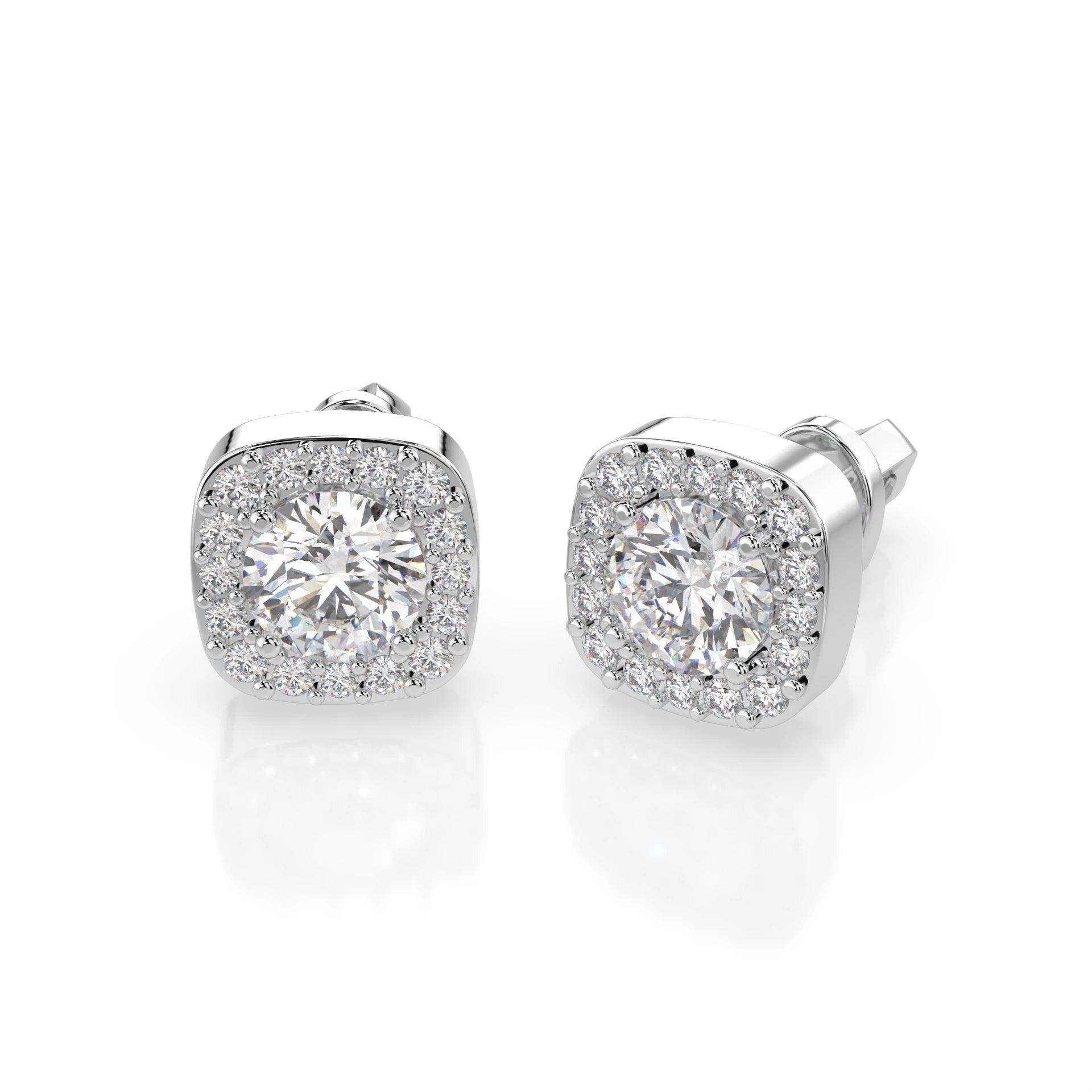 Solitaire Eternity Earring (Round), 0.6 ct — 102-10152(4.2)