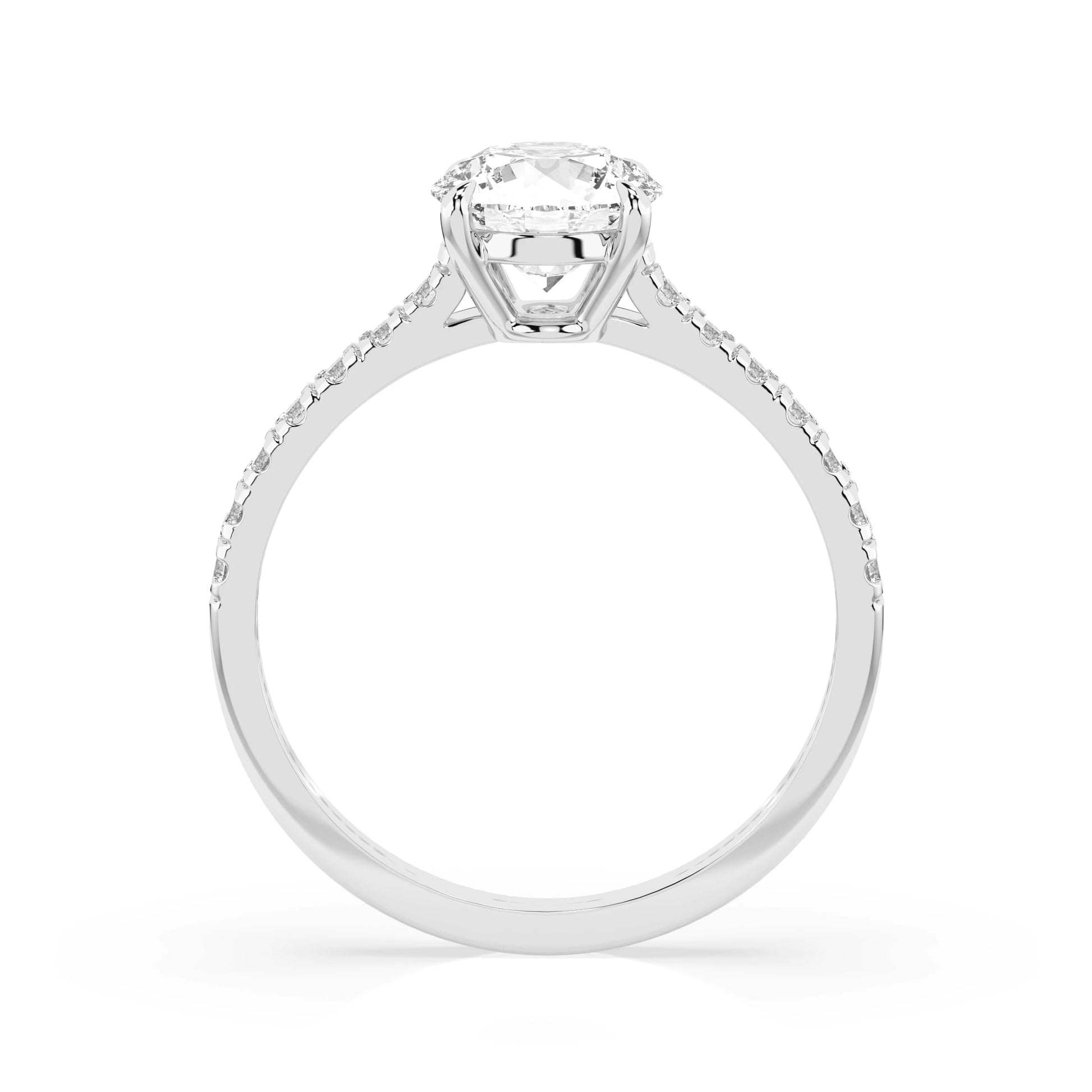 Solitaire Eternity Ring (Round), 0.7 ct — 101-10094(5.7)