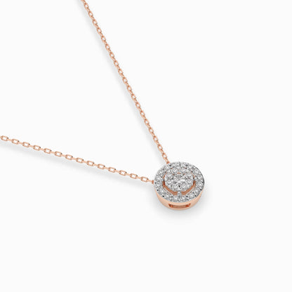 Illusion Necklace (Round), 0.06 ct — 104-10002(2.5)