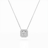 Diamond Eternity Necklace Round 0.2ct by Qutahia Jewellery