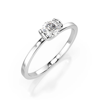 Solitaire Ring (Round), 0.3 ct — 101-10016(4.2)
