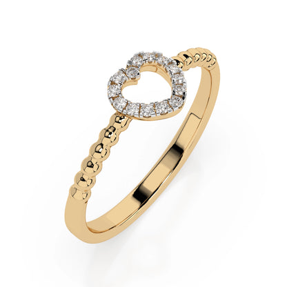 Minimalism Ring (Round), 0.07 ct — 101-10028