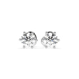 Solitaire Butterfly Earring (Round), 0.6 ct — 102-10027(4.2)