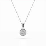 Illusion Necklace (Round), 0.01 ct — 104-10032