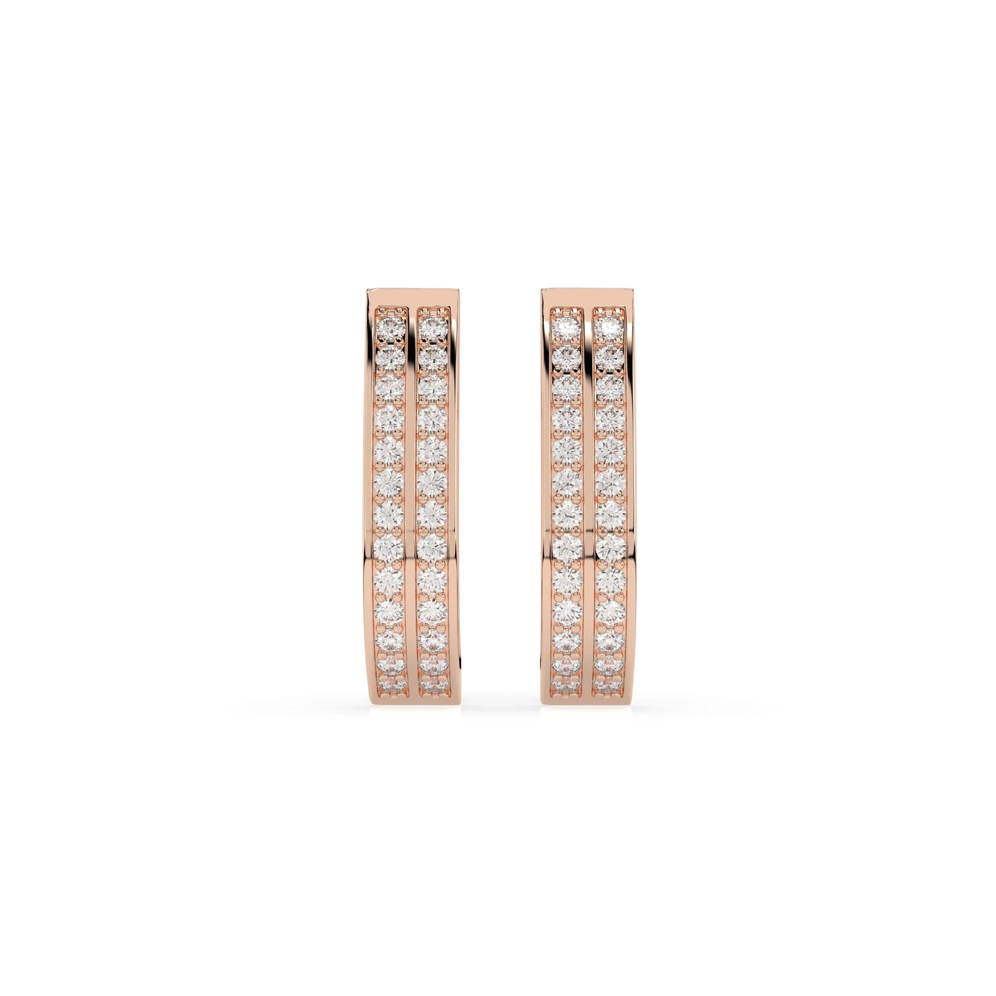Eternity Earring (Round), 0.42 ct — 102-10045/2