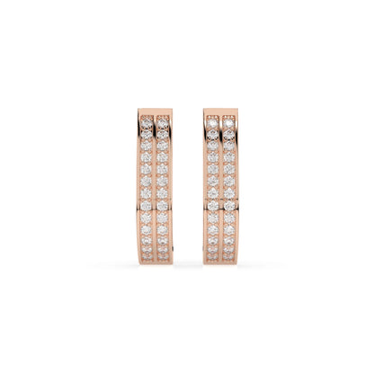 Eternity Earring (Round), 0.42 ct — 102-10045/2