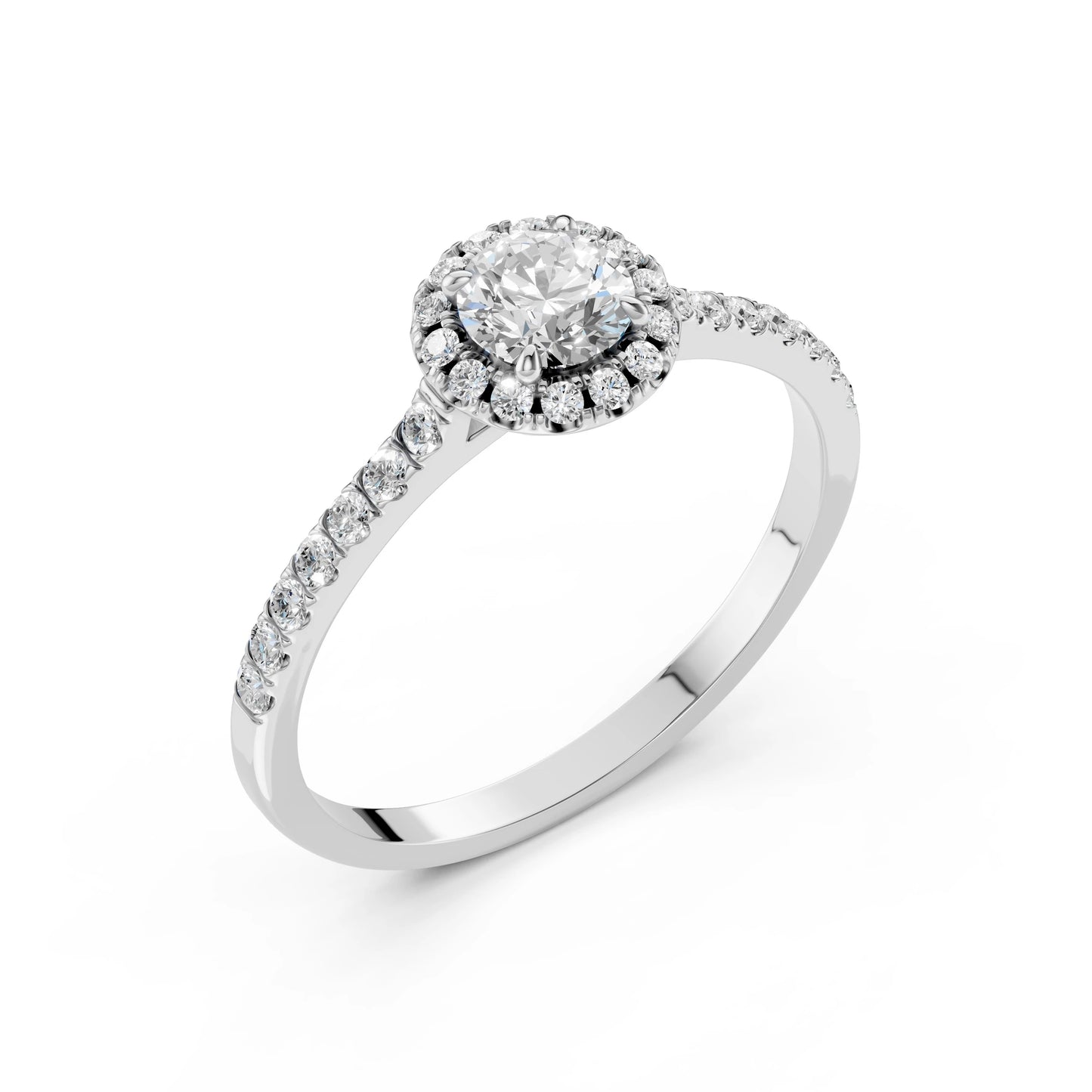 Solitaire Eternity Ring (Round), 0.5 ct — 101-10095(5.1)