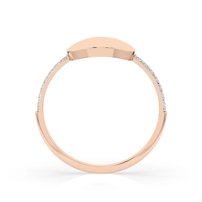 Minimalism Ring (Round), 0.14 ct — 101-10067