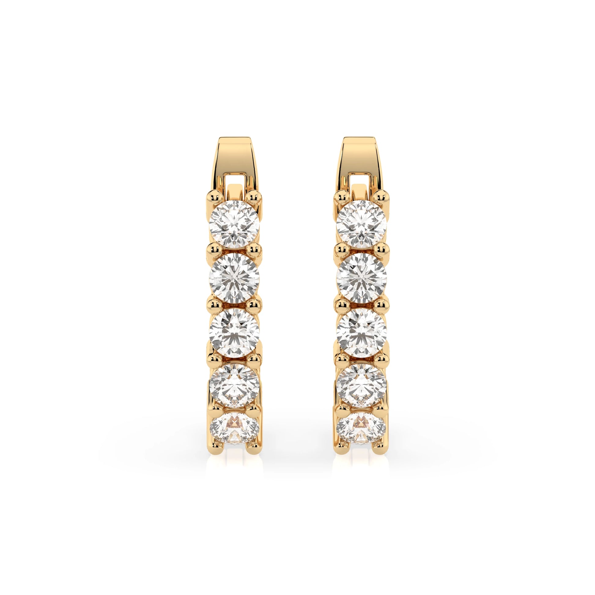 Eternity Earring (Round), 0.6 ct — 102-10098(2.5)