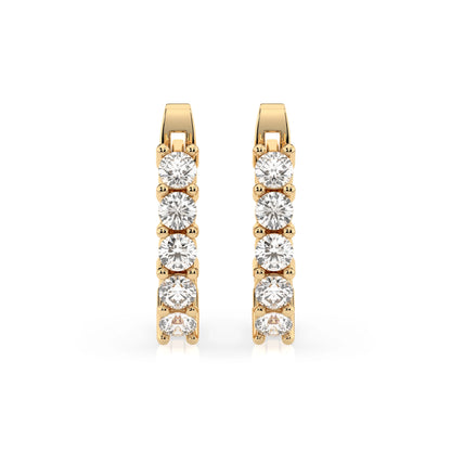 Eternity Earring (Round), 0.6 ct — 102-10098(2.5)