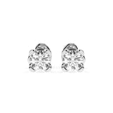 Diamond Stud Earrings Round 0.6ct by Qutahia Jewellery