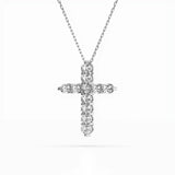 Minimalism Necklace (Round), 1.1 ct — 104-10039(3.0)