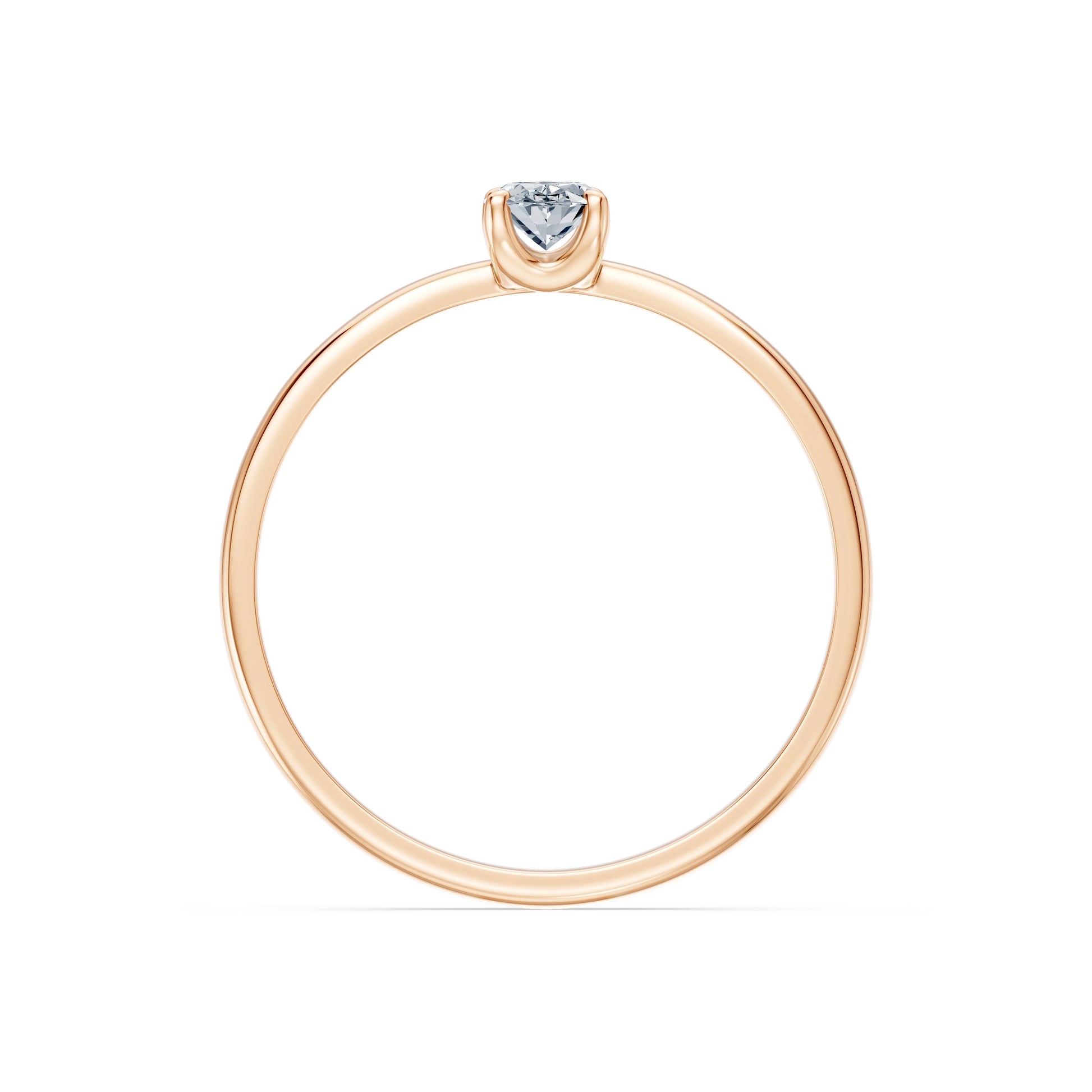 Solitaire Ring, 0.3 ct — 101-10194(0.30)OV