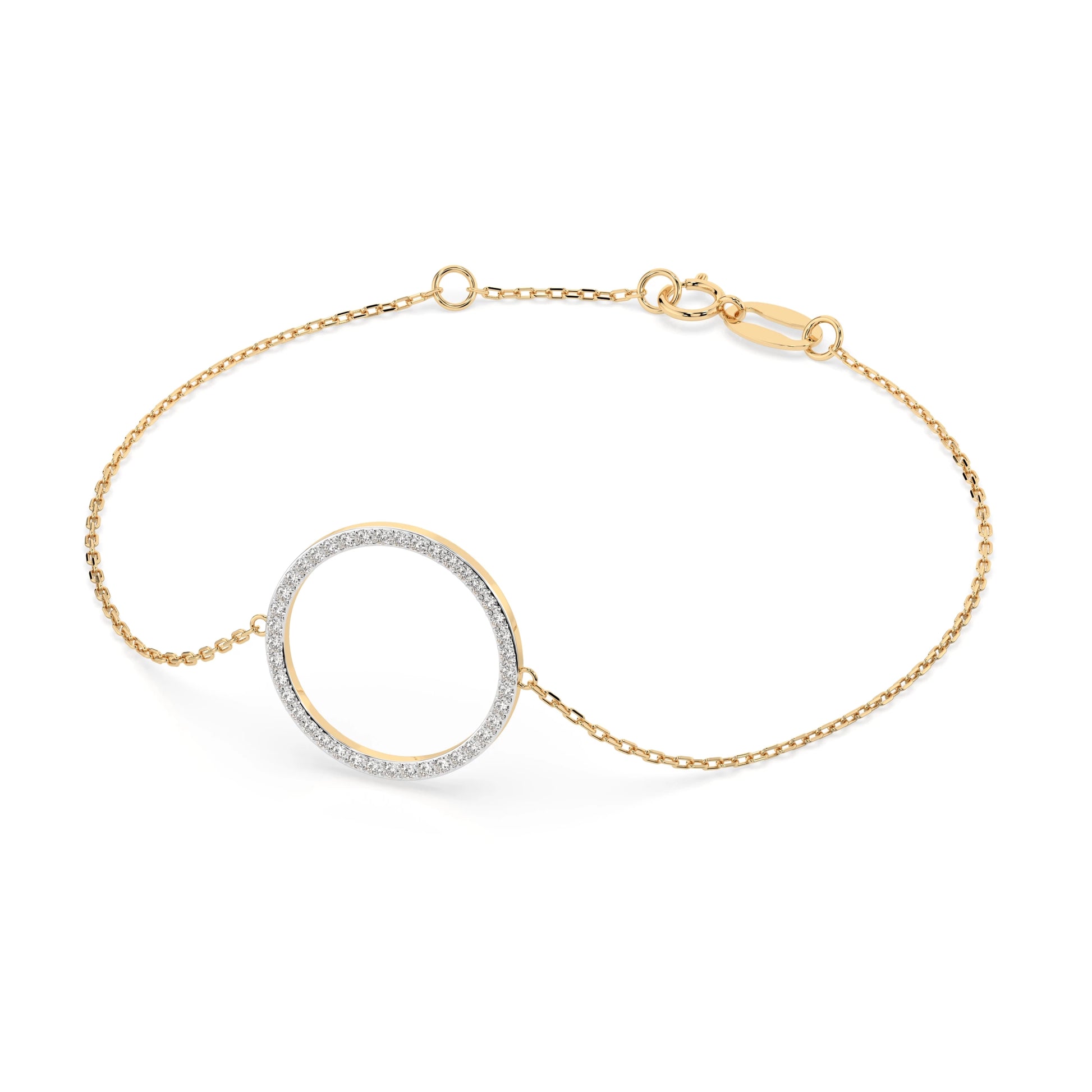 Minimalism Bracelet (Round), 0.21 ct — 105-10007
