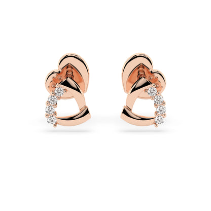 Minimalism Earring (Round), 0.05 ct — 102-10061