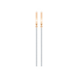 Small Diamond Earrings Round Brilliant 0.38ct by Qutahia Jewellery