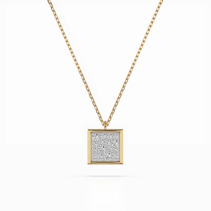 Illusion Necklace (Round), 0.07 ct — 104-10036