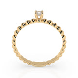 Solitaire Ring (Round), 0.06 ct — 101-10039(2.5)